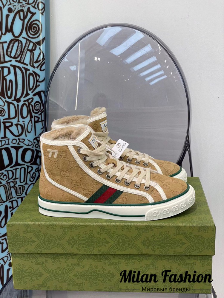 Высокие кеды  Gucci V10908. Вид 7