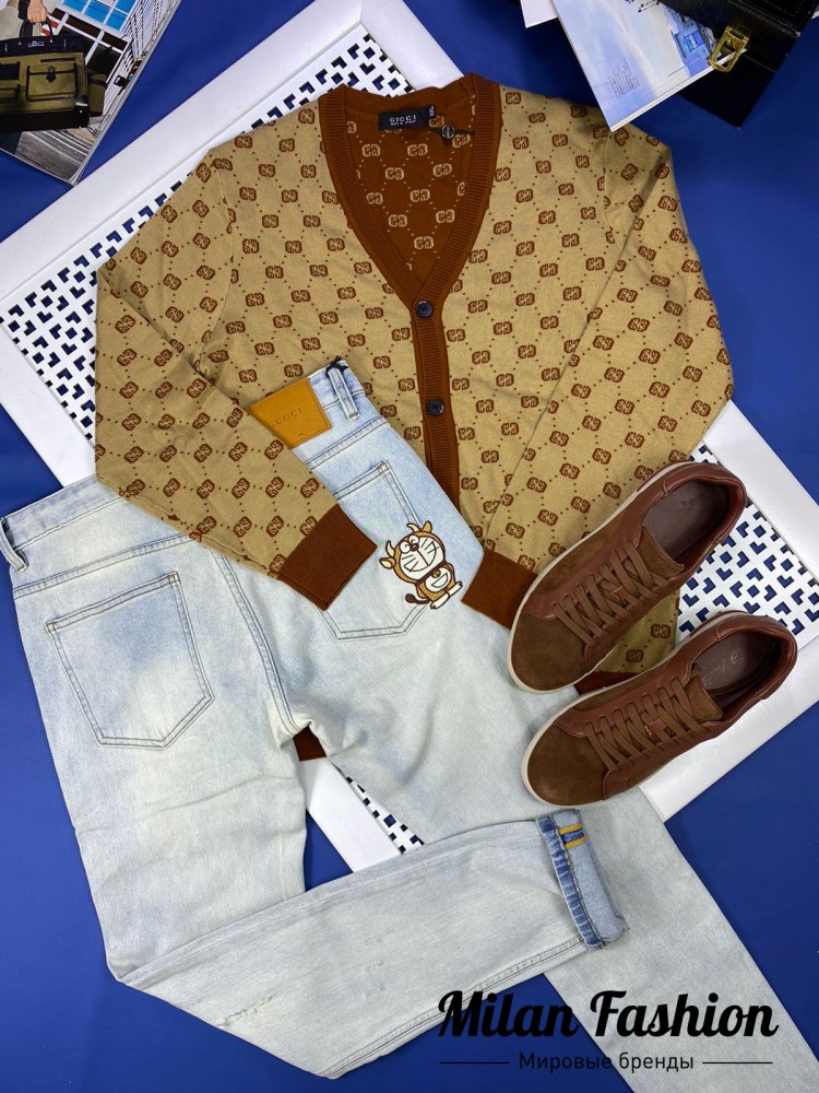 Джинсы  Gucci C10151. Вид 3