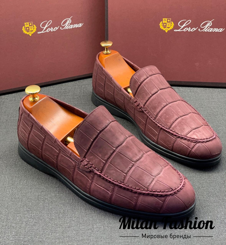 Лоферы мужские  Loro Piana v1027. Вид 1