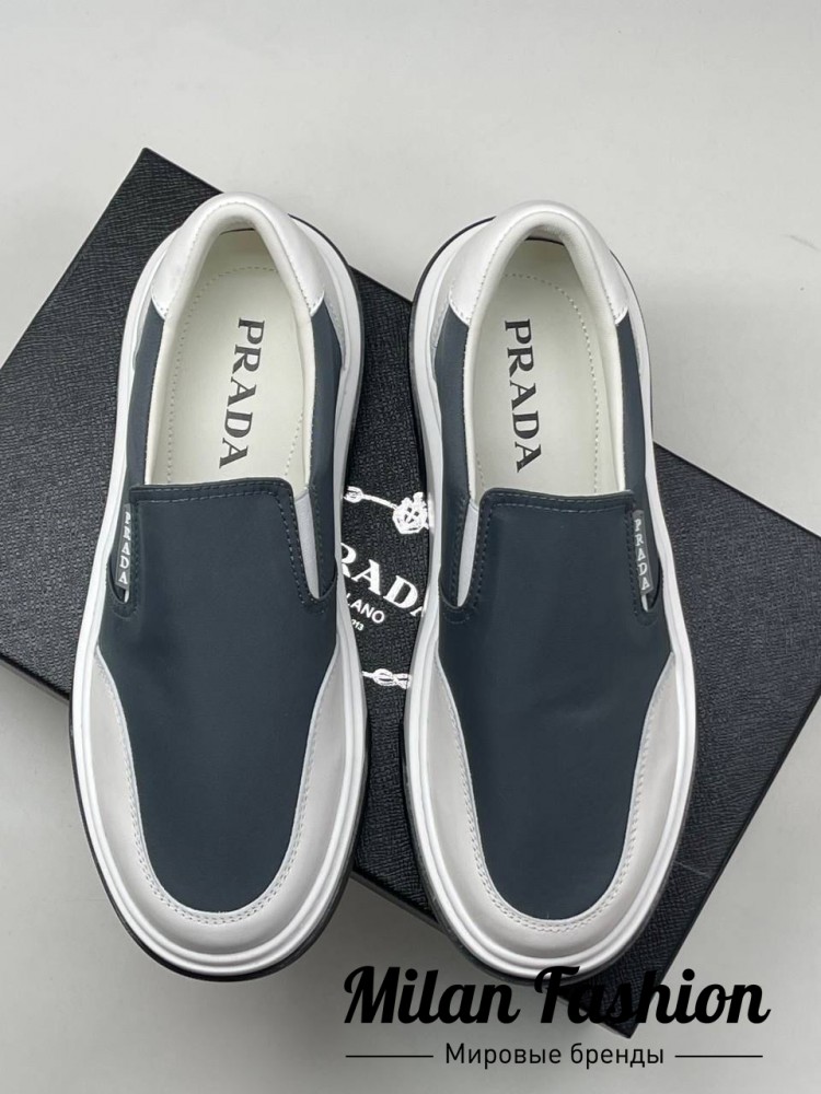 Слипоны  Prada  V33681. Вид 3