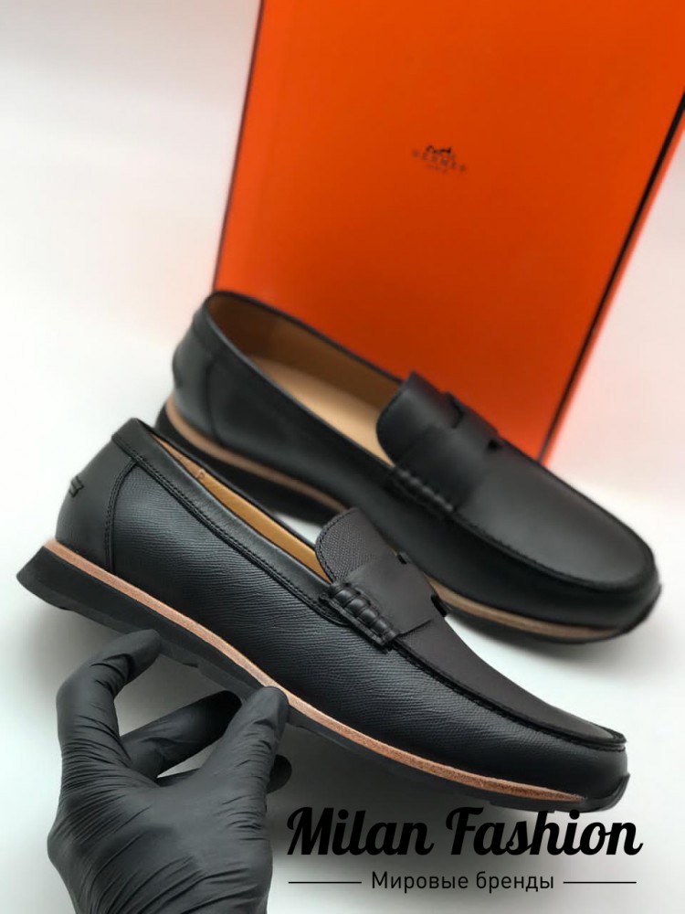 Лоферы  Hermes V7700. Вид 4