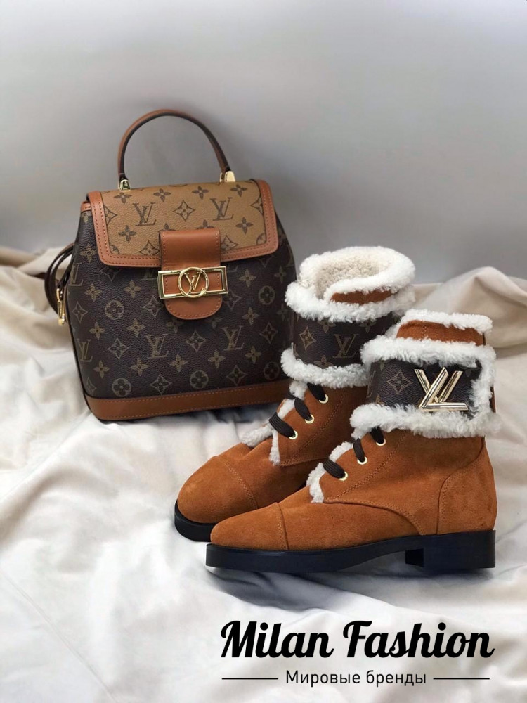 Ботинки женские  Louis Vuitton v0419. Вид 2