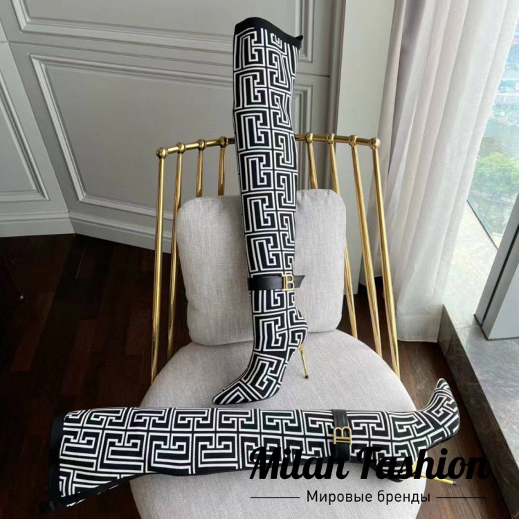 Сапоги  Balmain V13670. Вид 3