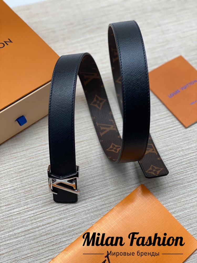 Ремень  двусторонний  Louis Vuitton V10040. Вид 1