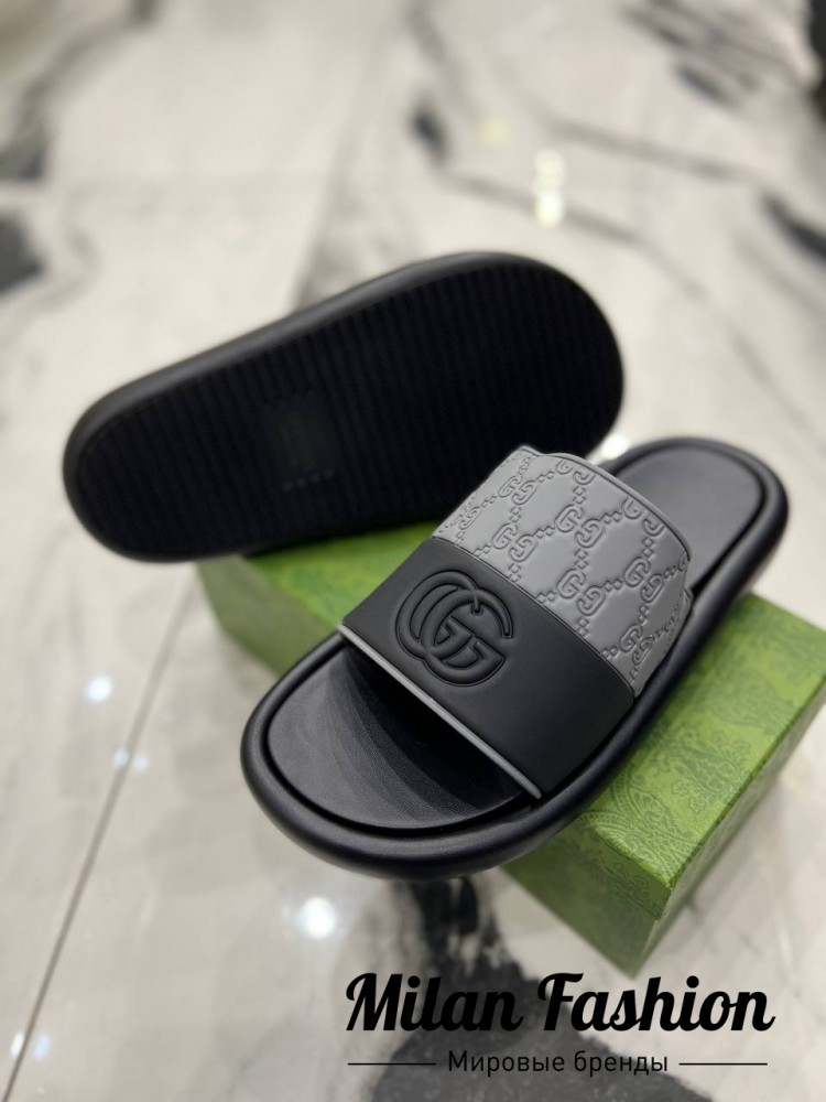 Шлепанцы  Gucci V6444. Вид 3