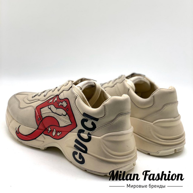 Кроссовки женские  Gucci v0578. Вид 4