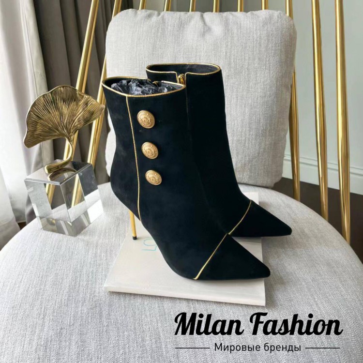 Ботинки  Balmain V13673. Вид 4