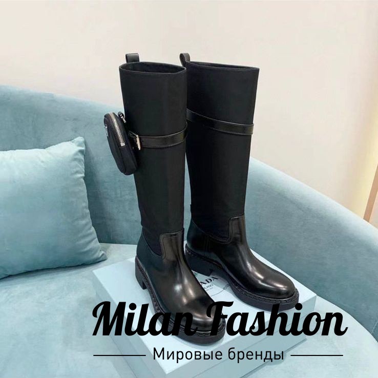 Сапоги  Prada V10840. Вид 2