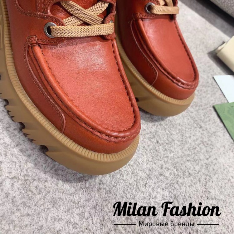 Ботинки  Gucci V10608. Вид 9