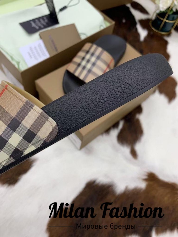 Шлёпанцы  Burberry V33194. Вид 5