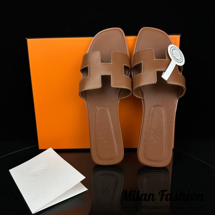 Шлепанцы Hermes ds1071. Вид 1