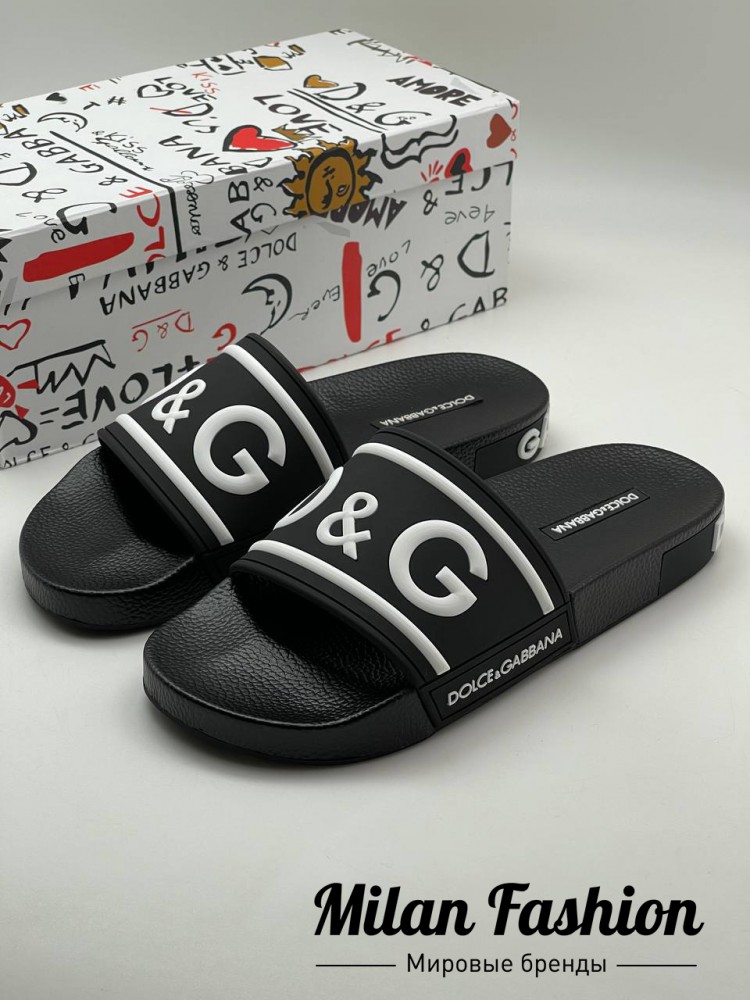 Шлёпанцы  Dolce & Gabbana V11378. Вид 1