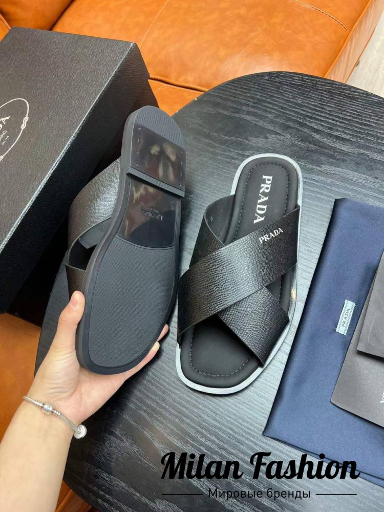 Шлёпанцы  Prada V33146. Вид 2