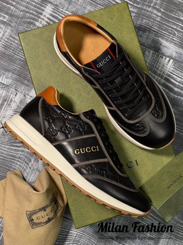 Кроссовки  Gucci V10456. Вид 4