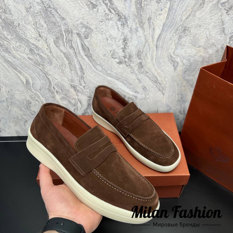 Лоферы  Loro Piana V31455. Вид 1