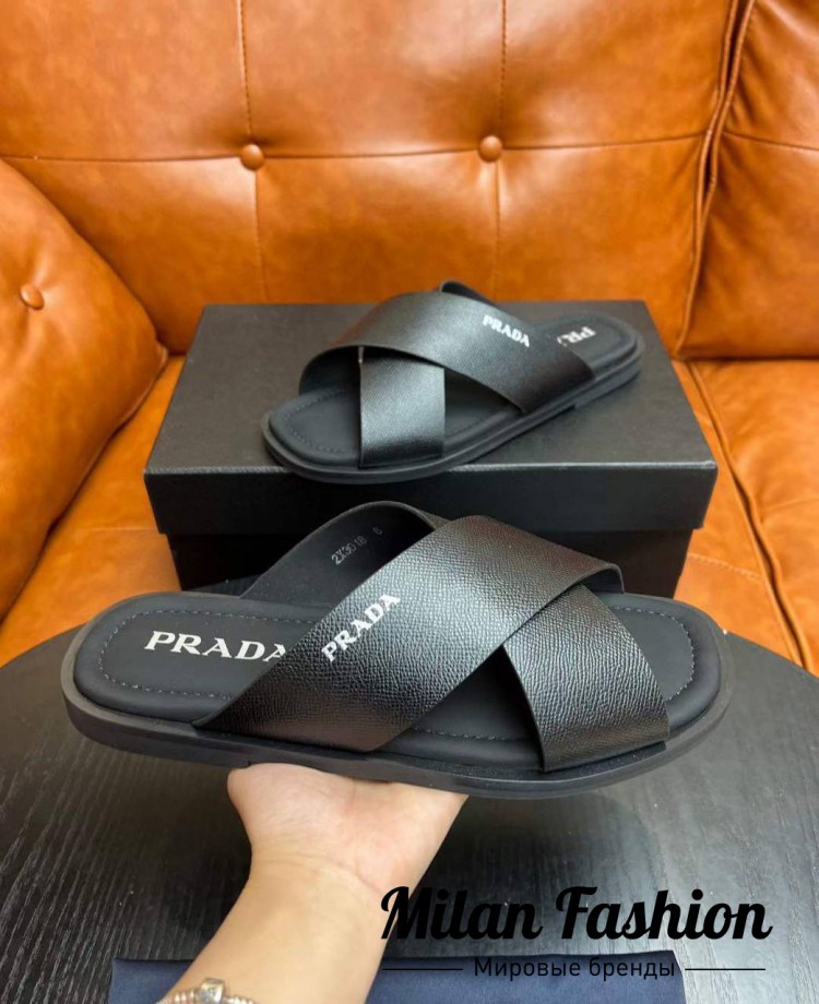 Шлёпанцы  Prada V33146. Вид 1