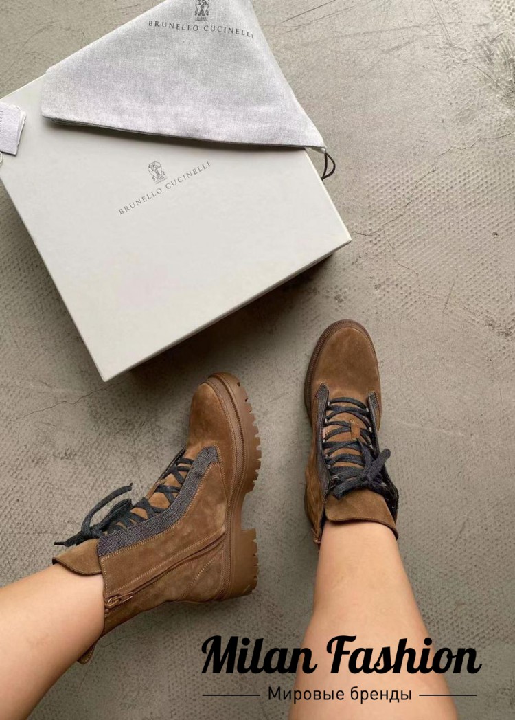 Ботинки  Brunello Cucinelli V10894. Вид 9
