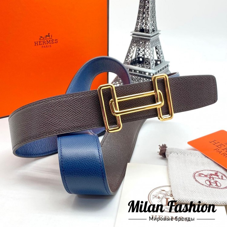 Ремень двусторонний  Hermes V9974. Вид 3