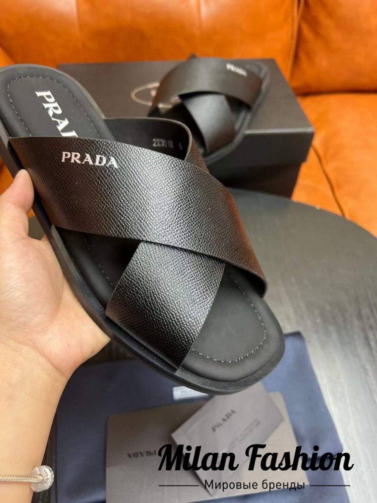 Шлёпанцы  Prada V33146. Вид 3