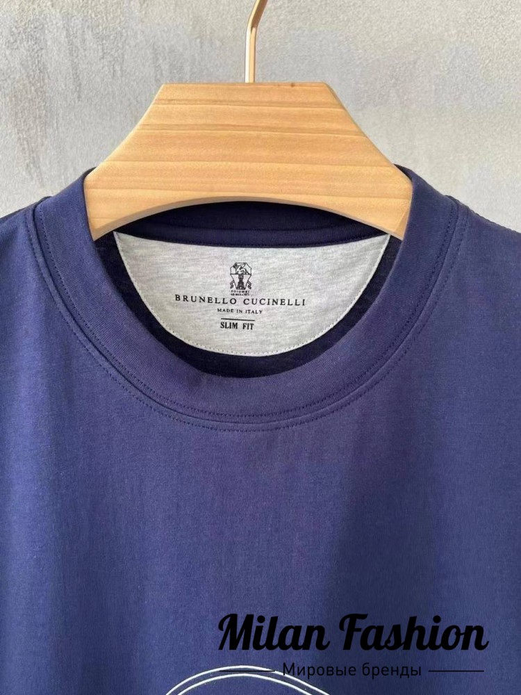 Футболка  Brunello Cucinelli V31472. Вид 3
