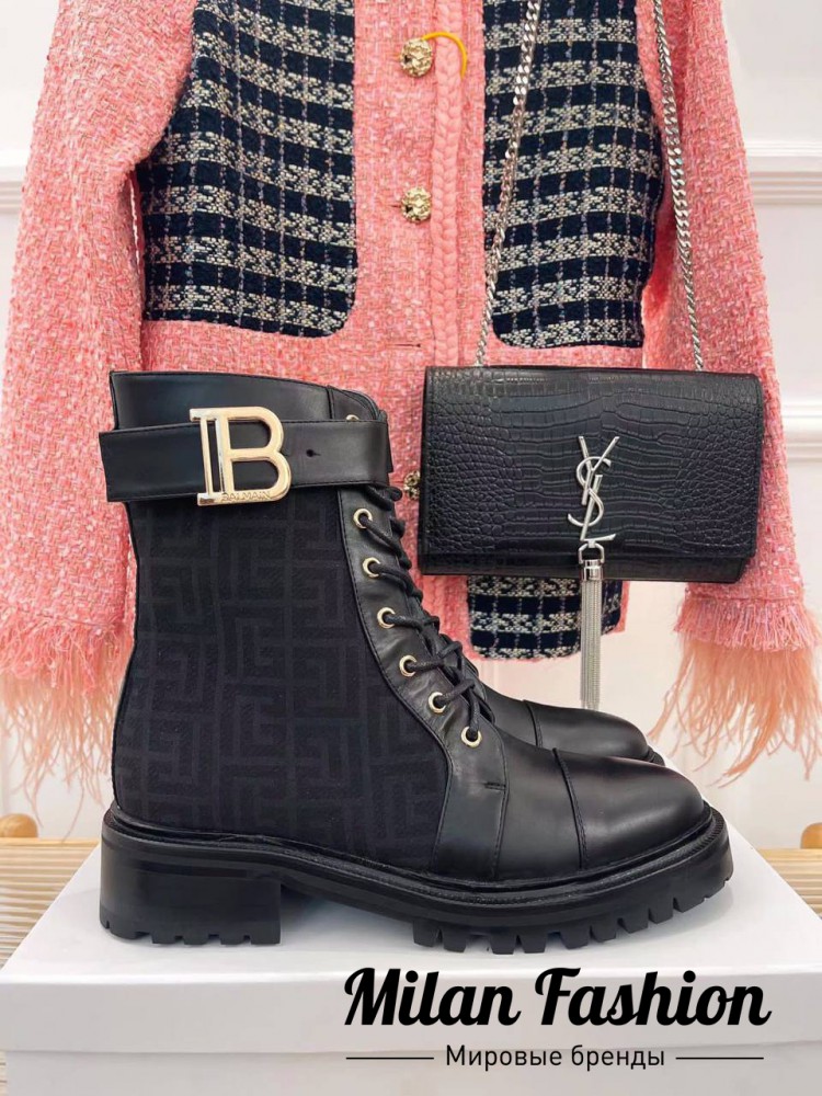 Ботинки  Balmain V13990. Вид 4