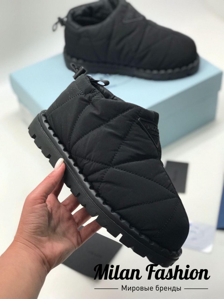 Ботинки  Prada V10215. Вид 3