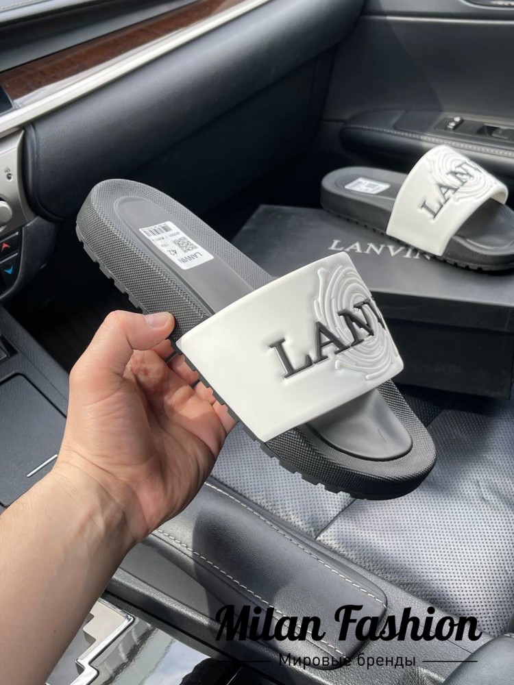 Шлёпанцы  Lanvin V11920. Вид 1