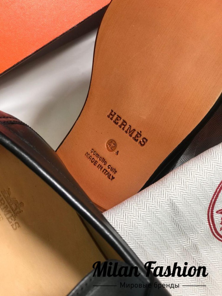 Лоферы  Hermes V6585. Вид 4