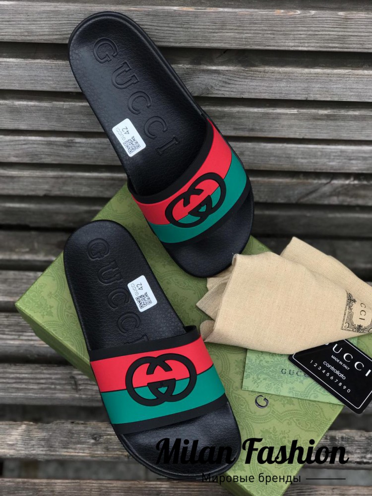 Шлёпанцы  Gucci V9519. Вид 1