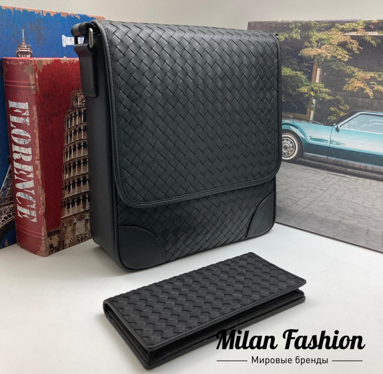 Сумка мессенджер  Bottega Veneta V10220. Вид 2