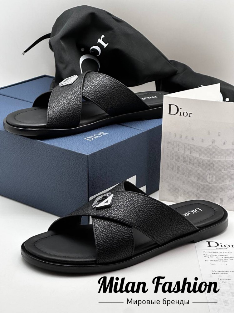 Шлёпанцы  Christian Dior V33593. Вид 3