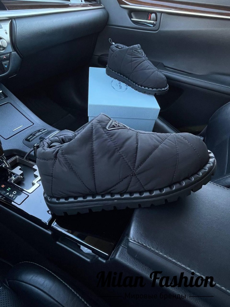 Ботинки  Prada V10566. Вид 3