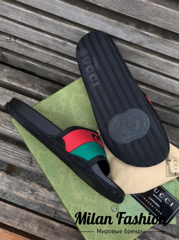 Шлёпанцы  Gucci V9519. Вид 3