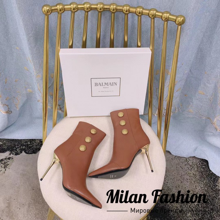 Ботинки  Balmain V10799. Вид 4