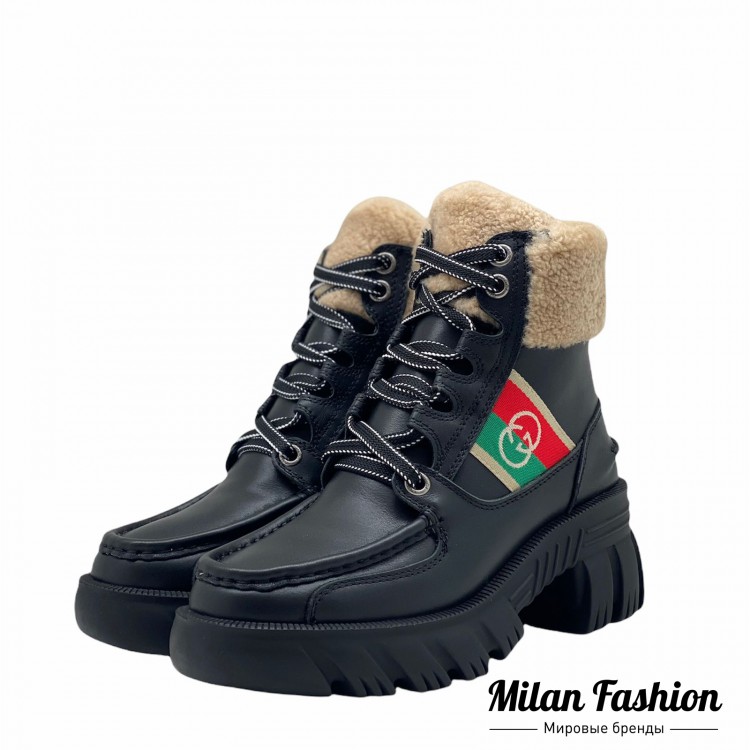 Ботинки  Gucci V10607. Вид 2