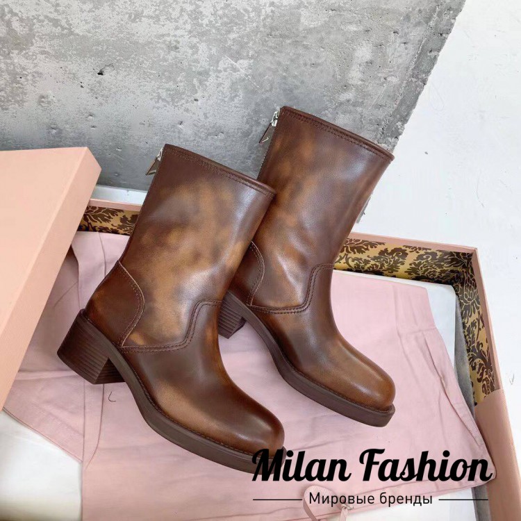 Ботинки  Miu Miu V33580. Вид 1