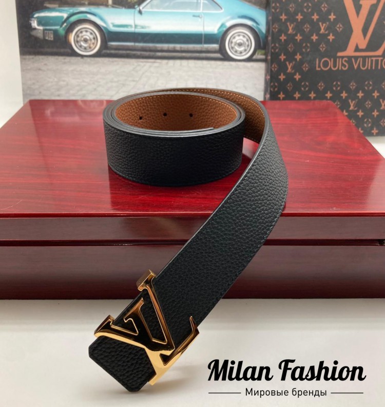 Двусторонний ремень  Louis Vuitton gg1587. Вид 1