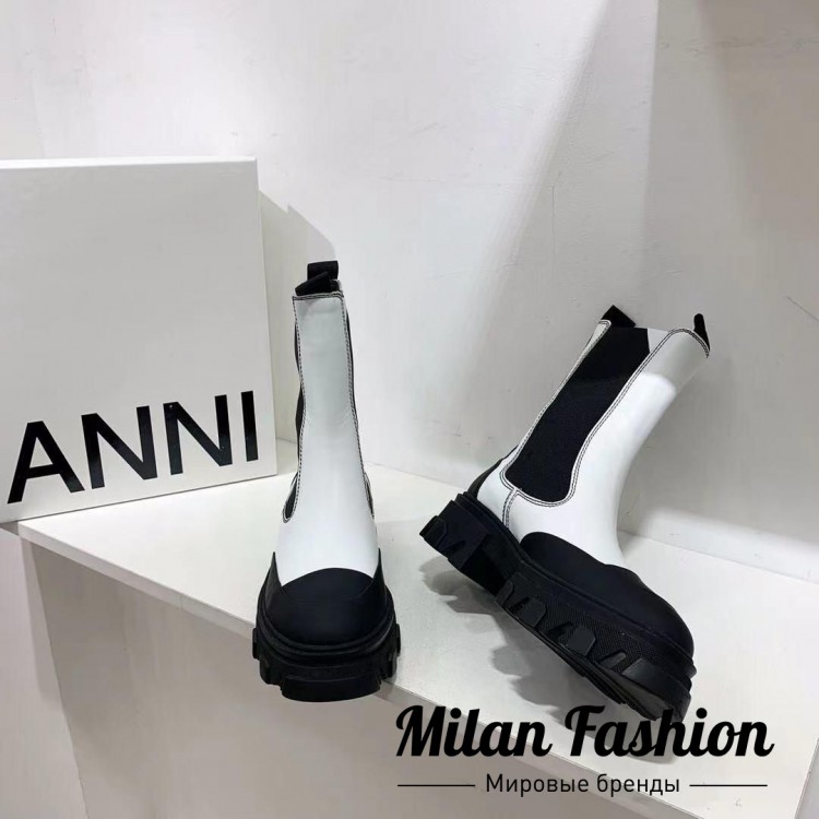 Ботинки  GANNI … V10496. Вид 3