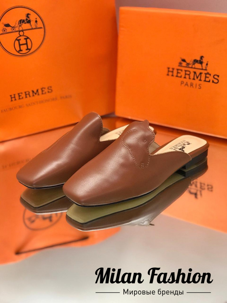 Мюли женские  Hermes v1092. Вид 1