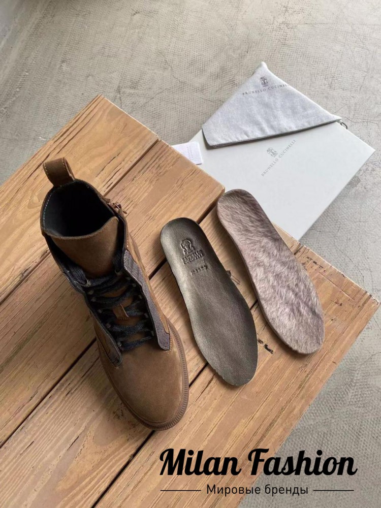 Ботинки  Brunello Cucinelli V10894. Вид 8