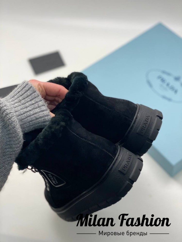 Ботинки  Prada V10856. Вид 5