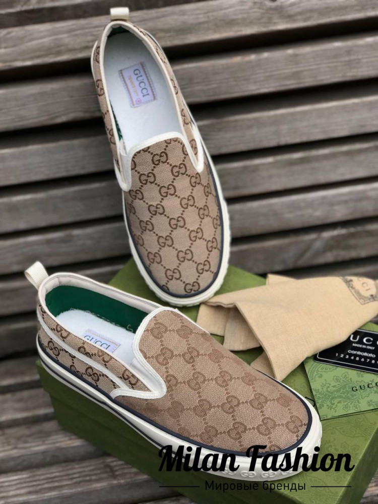 Слипоны  Gucci V9255. Вид 1