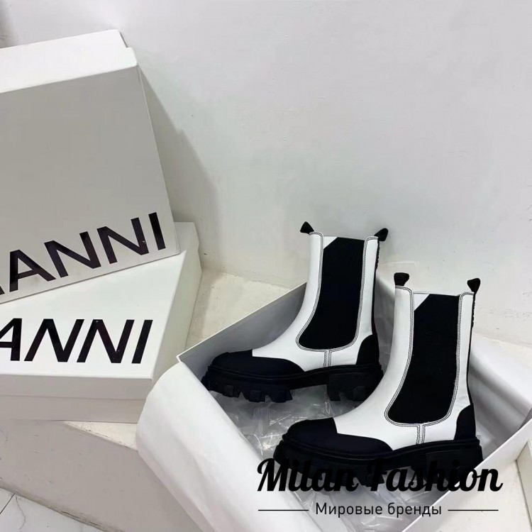 Ботинки  GANNI … V10496. Вид 2
