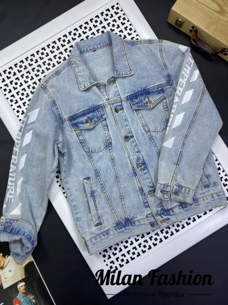 Джинсовая куртка Off -White V9480. Вид 1