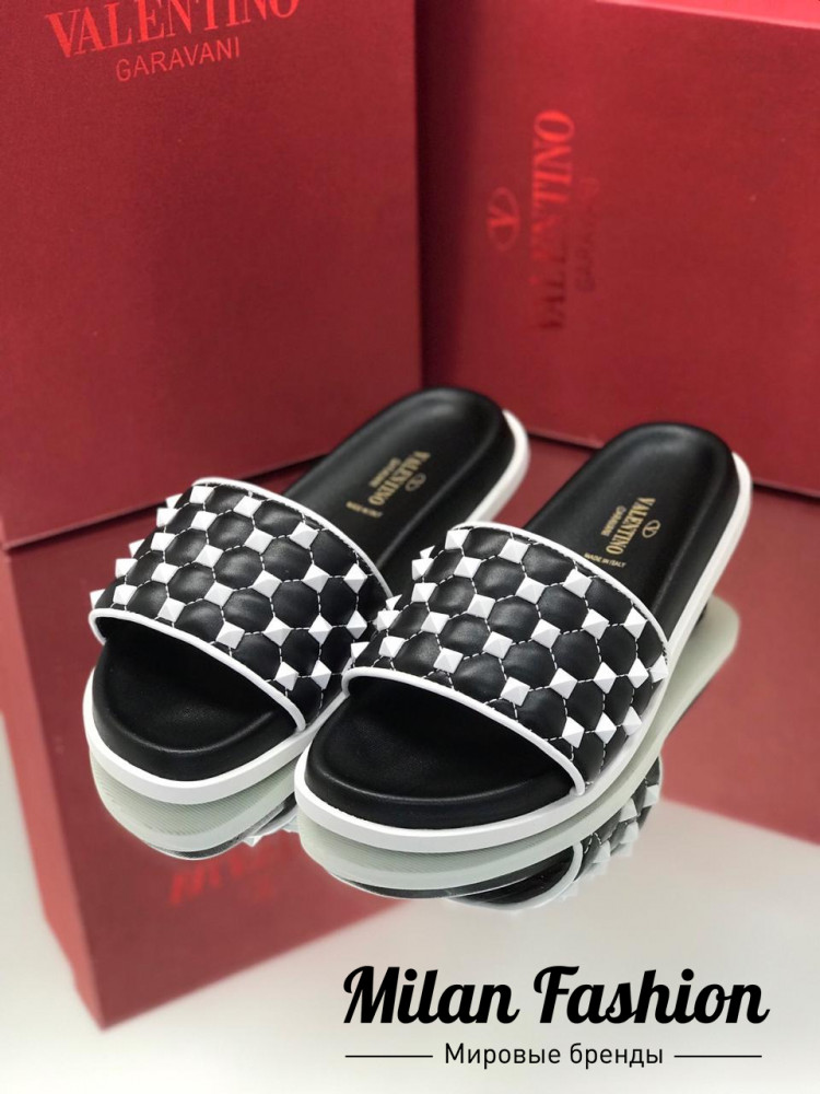 Шлепки женские  Valentino v1165. Вид 1
