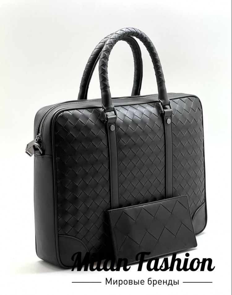 Мужской деловой портфель Bottega Veneta bb1001. Вид 3