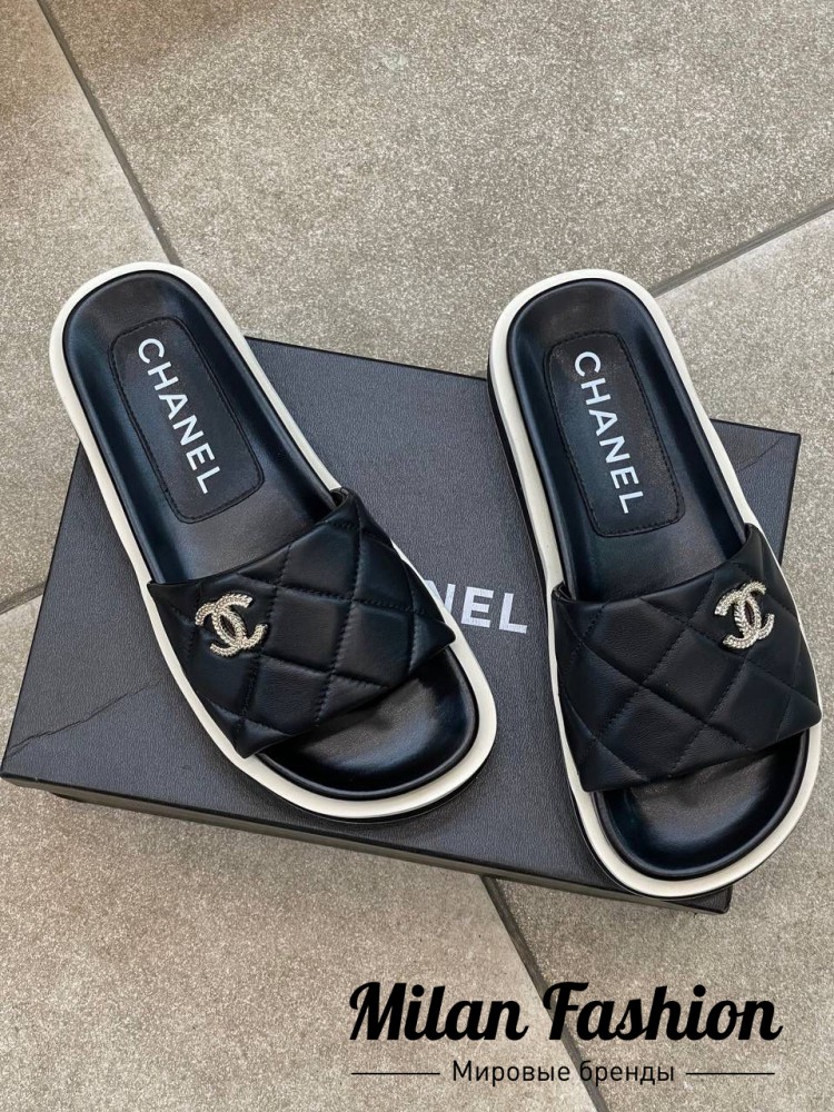 Шлёпанцы  Chanel V135538. Вид 1