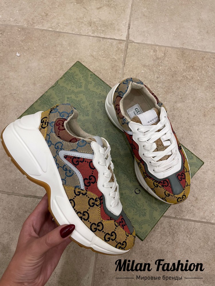Кроссовки  Gucci V10096. Вид 2
