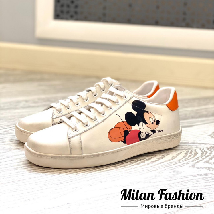 Кеды  Gucci v1722. Вид 3