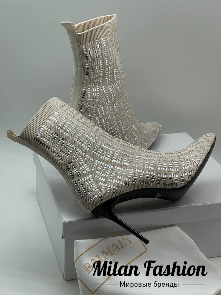Ботинки  Balmain V13654. Вид 5